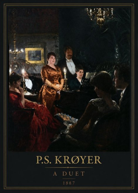 P.S. Krøyer A Duet No5 - Poszter