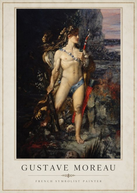 Gustave Moreau Saint Sebastian I No2 - Poszter