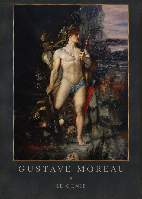 Gustave Moreau Saint Sebastian I No6 - Poszter