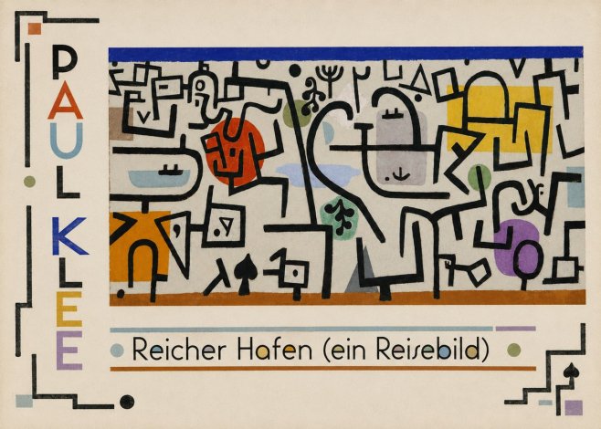 Paul Klee Reicher Hafen (Ein Reisebild) I No2 - Poszter