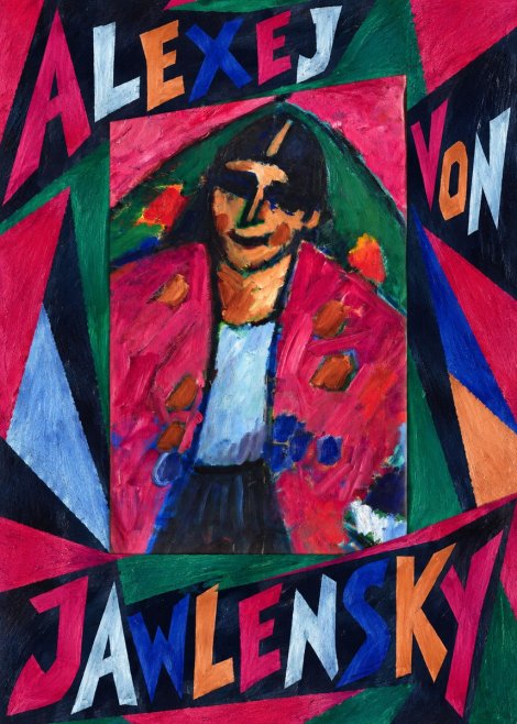 Alexej von Jawlensky Head of a Man No6 - Poszter