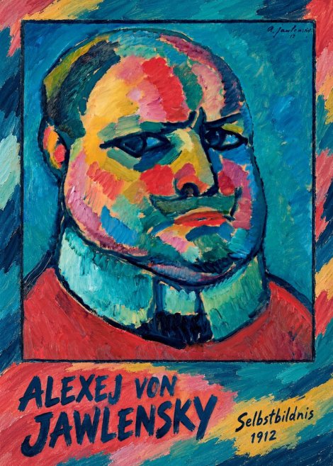 Alexej von Jawlensky Selbstbildnis No4 - Poszter