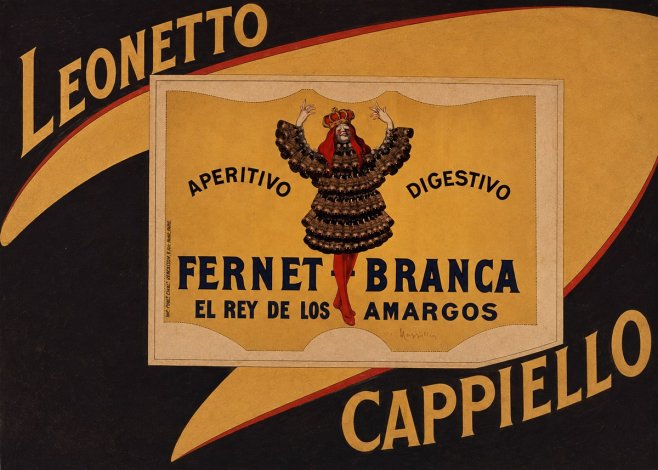Leonetto Cappiello Fernet Branca No2 - Poszter