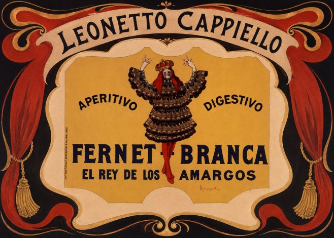 Leonetto Cappiello Fernet Branca No4 - Poszter
