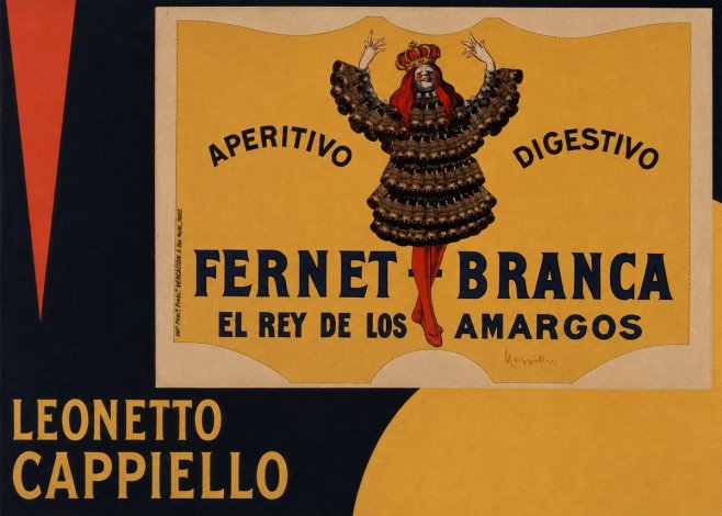 Leonetto Cappiello Fernet Branca No5 - Poszter