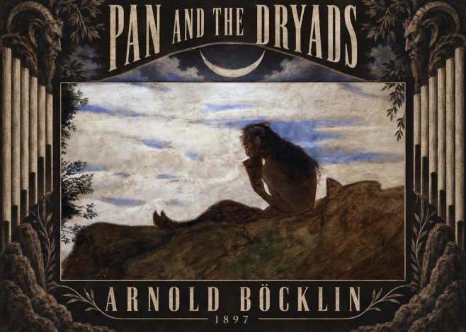 Arnold Böcklin Pan and the Dryads No6 - Poszter