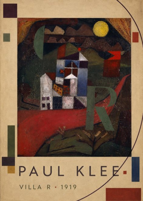 Paul Klee Villa R • 1919 No2 - Poszter