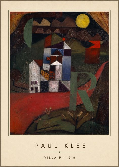 Paul Klee Villa R • 1919 No4 - Poszter