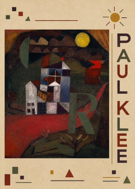 Paul Klee Villa R • 1919 No5 - Poszter