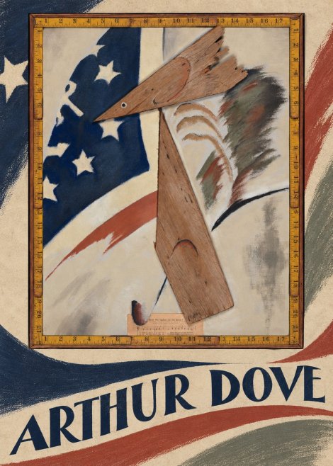Arthur Dove The Flag No4 - Poszter