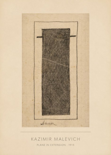Kazimir Malevich Plane in Extension No4 - Poszter