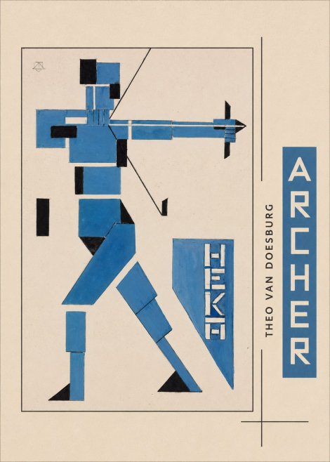 Theo van Doesburg Archer No6 - Poszter