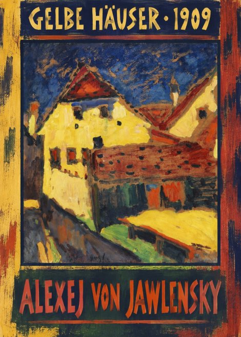 Alexej von Jawlensky Gelbe Häuser No6 - Poszter