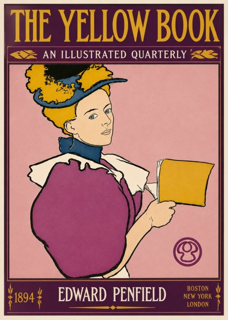 Edward Penfield The Yellow Book I No4 - Poszter
