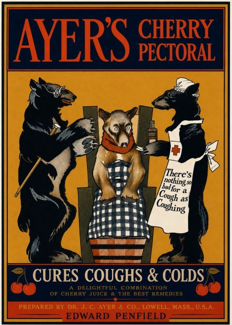 Edward Penfield Ayer's Cherry Pectoral No2 - Poszter