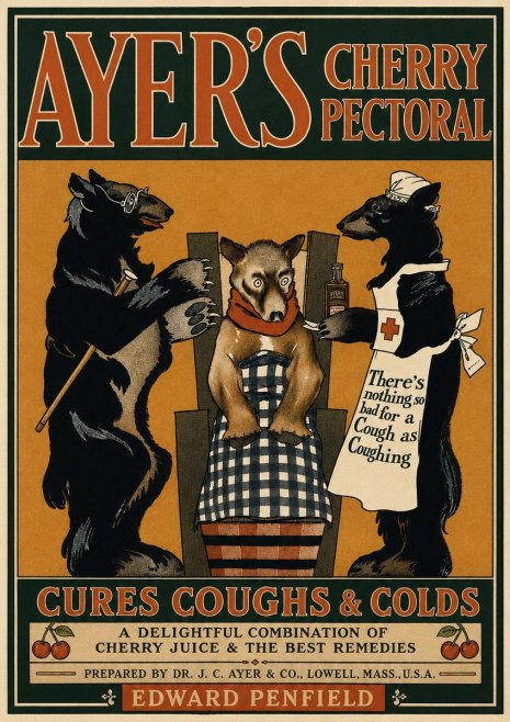 Edward Penfield Ayer's Cherry Pectoral No4 - Poszter