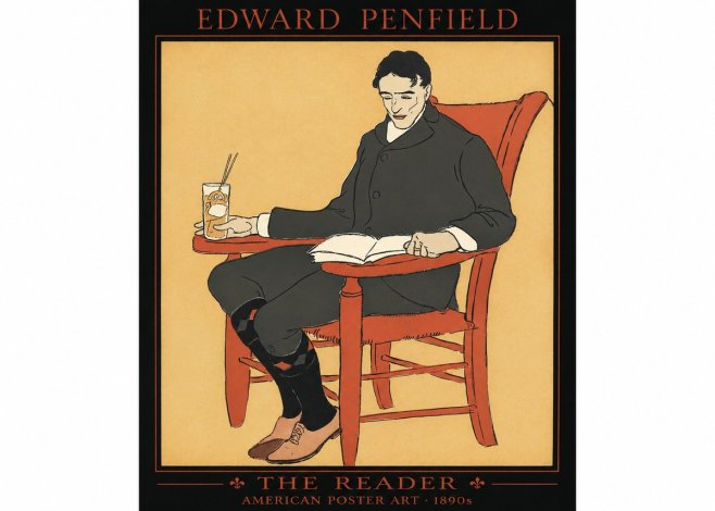 Edward Penfield The Reader II No1 - Poszter