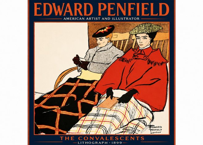Edward Penfield The Convalescents No2 - Poszter