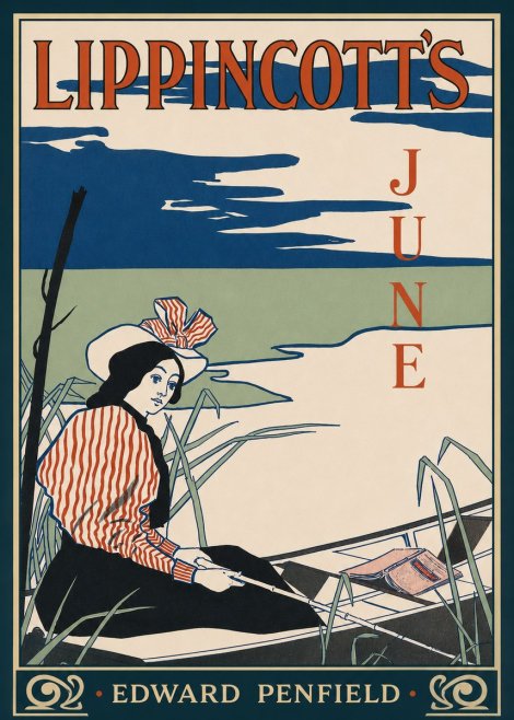 Edward Penfield Lippincott's June No2 - Poszter
