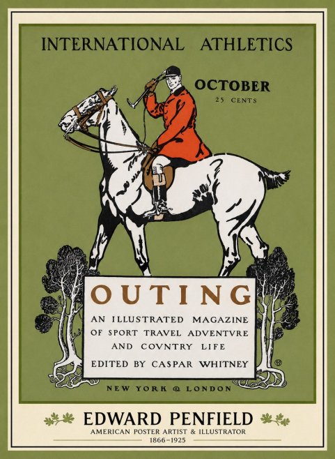 Edward Penfield Outing No1 - Poszter