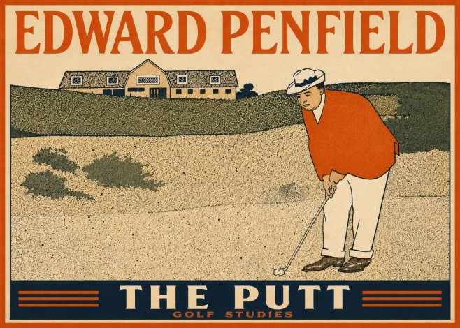 Edward Penfield The Putt No4 - Poszter