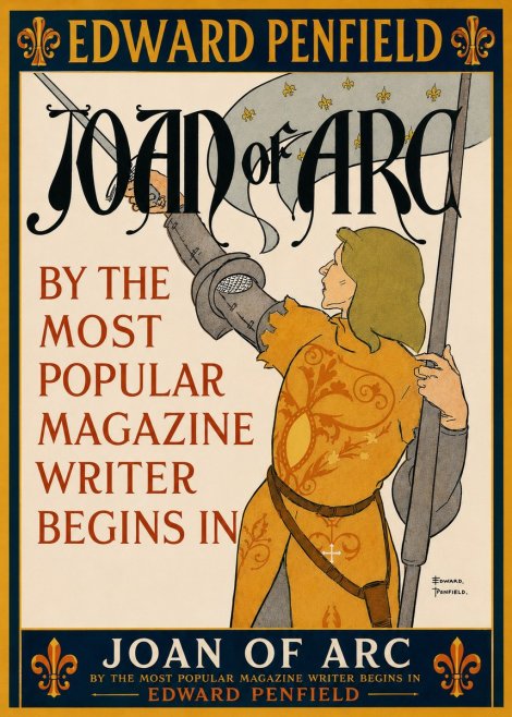 Edward Penfield Joan of Arc No5 - Poszter