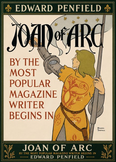 Edward Penfield Joan of Arc No6 - Poszter