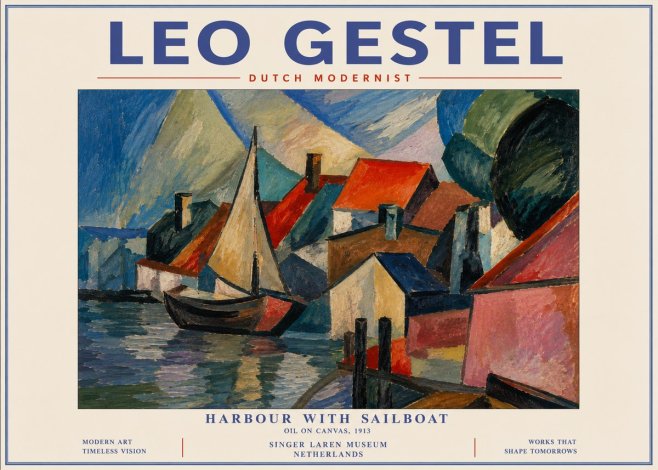 Leo Gestel The Quiet Moment No3 - Poszter