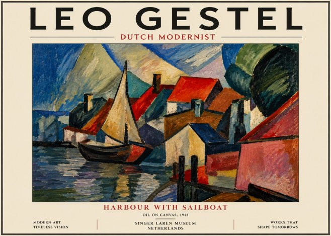 Leo Gestel The Quiet Moment No4 - Poszter