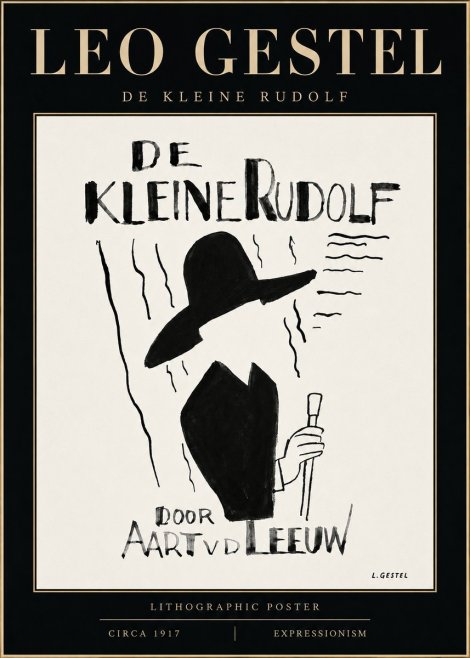 Leo Gestel De Kleine Rudolf No2 - Poszter