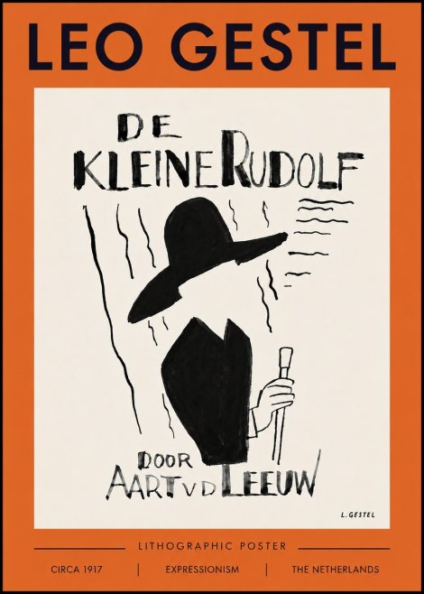 Leo Gestel De Kleine Rudolf No4 - Poszter