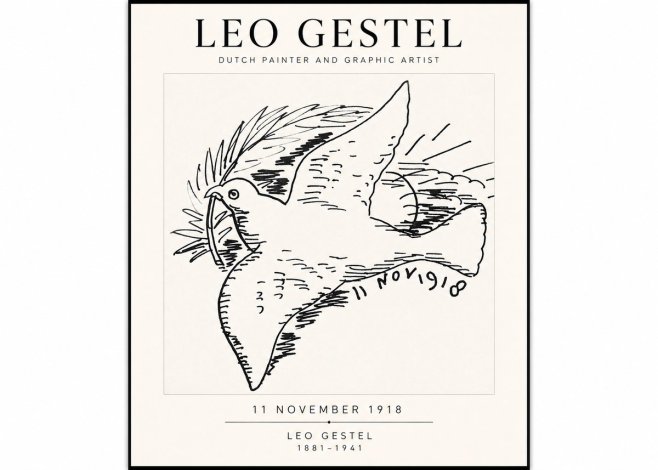 Leo Gestel 11 November 1918 No2 - Poszter
