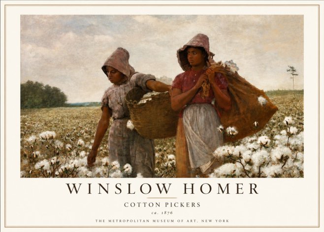 Winslow Homer Cotton Pickers No2 - Poszter