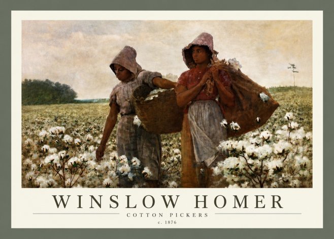 Winslow Homer Cotton Pickers No3 - Poszter