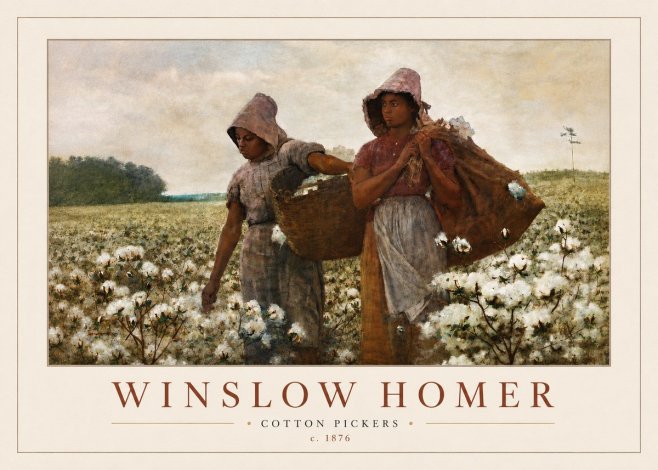 Winslow Homer Cotton Pickers No4 - Poszter