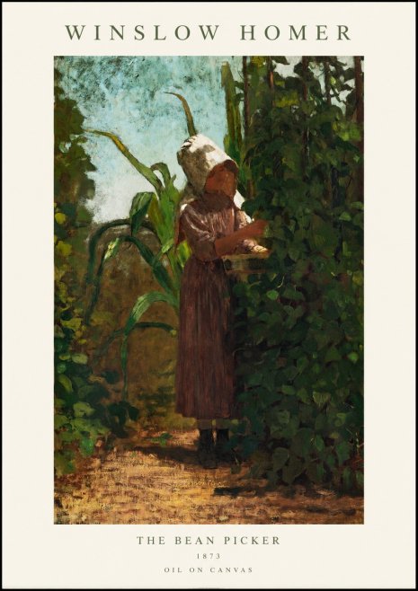 Winslow Homer The Bean Picker No1 - Poszter