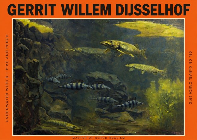 Gerrit Willem Dijsselhof Underwater Life No3 - Poszter