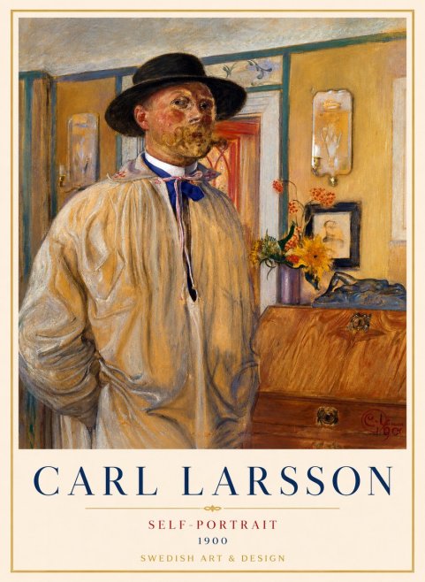 Carl Larsson Self-portrait No1 - Poszter