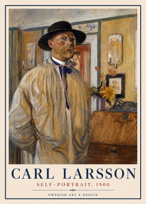 Carl Larsson Self-portrait No4 - Poszter