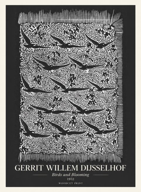 Gerrit Willem Dijsselhof Decorative Design No2 - Poszter