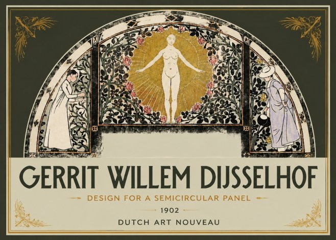 Gerrit Willem Dijsselhof Nature's Awakening No5 - Poszter