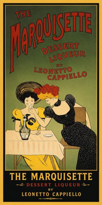 Leonetto Cappiello The Marquisette Dessert Liqueur No2 - Poszter