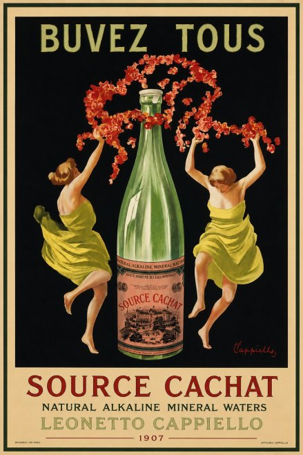 Leonetto Cappiello Source Cachat No2 - Poszter