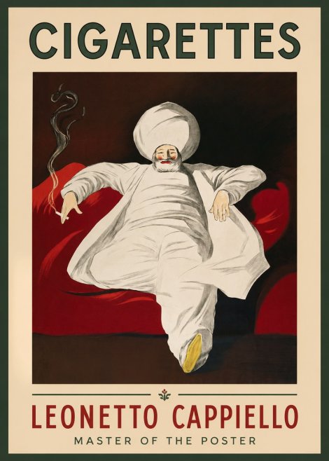 Leonetto Cappiello Cigarettes No1 - Poszter