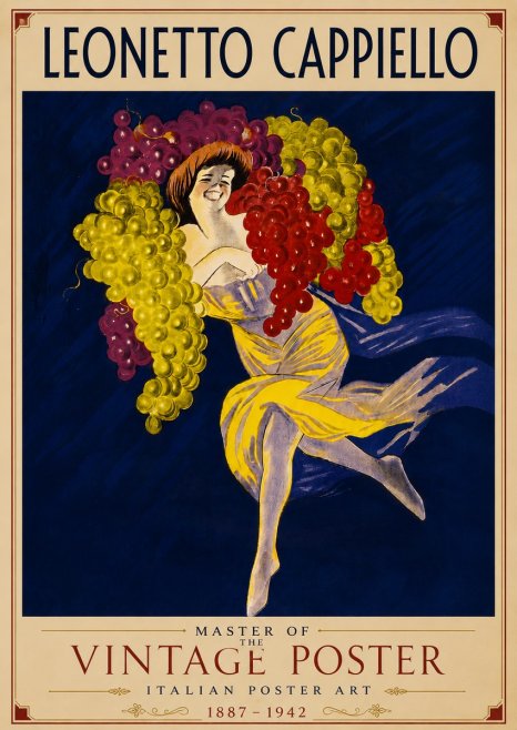 Leonetto Cappiello Master of the Vintage Poster No6 - Poszter