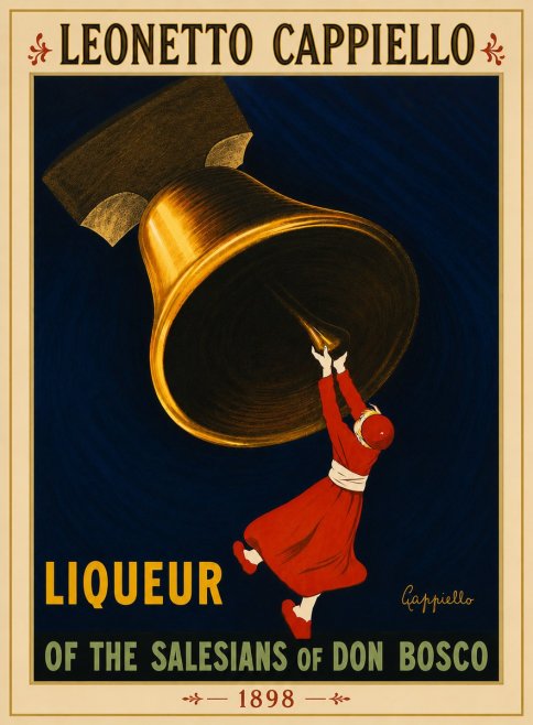 Leonetto Cappiello Liqueur of the Salesians of Don Bosco No6 - Poszter