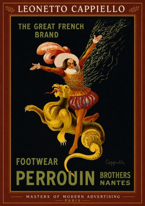 Leonetto Cappiello Footwear Perrouin No2 - Poszter