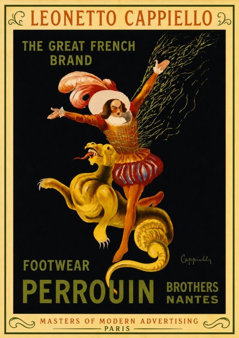 Leonetto Cappiello Footwear Perrouin No5 - Poszter