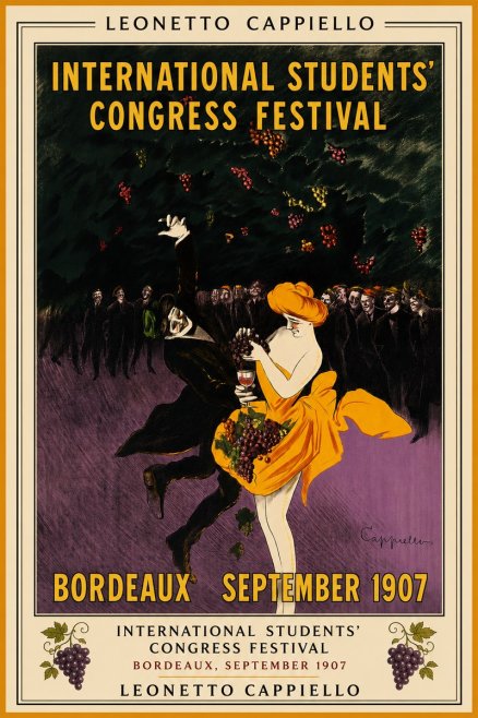 Leonetto Cappiello International Students' Congress Festival No4 - Poszter