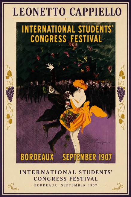 Leonetto Cappiello International Students' Congress Festival No6 - Poszter